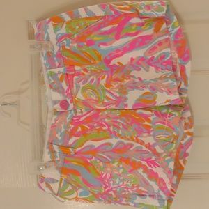 Lilly Pulitzer Callahan Short Scuba to Cuba Sz.00 NWT